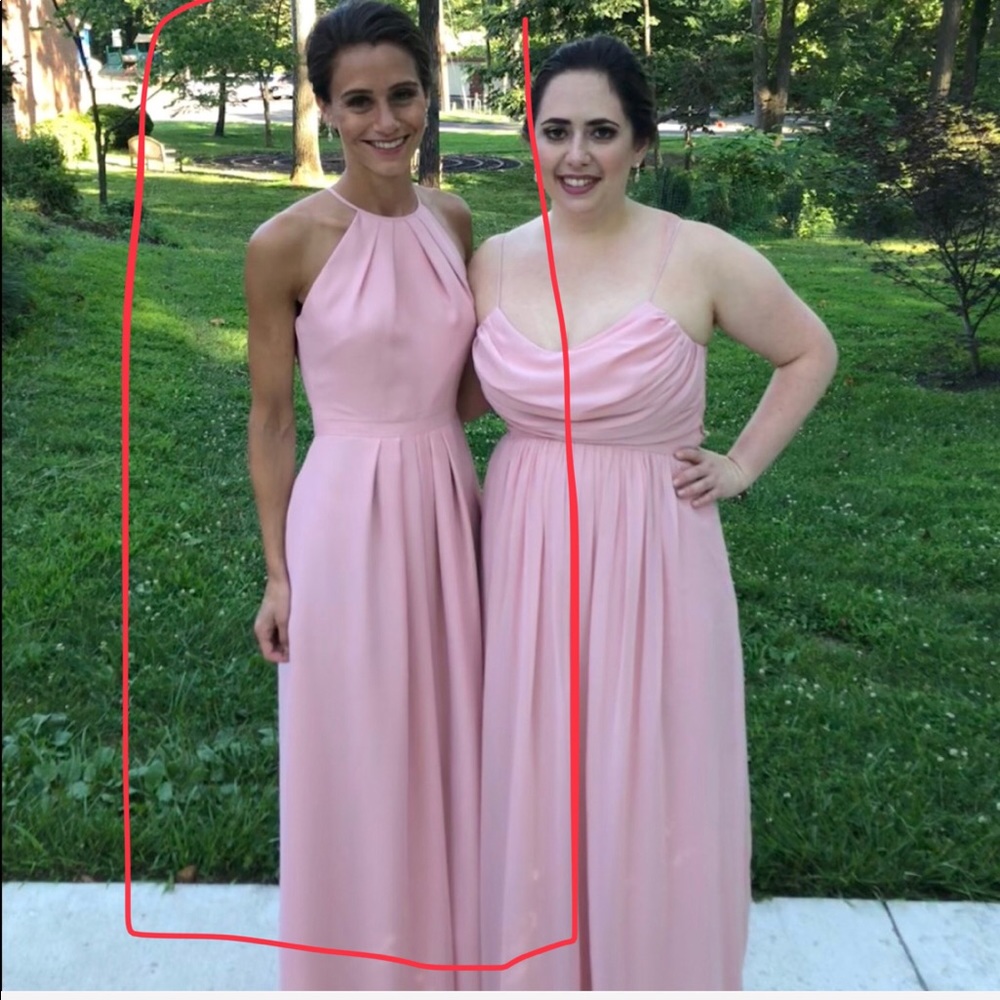 Weddington Way Isabelle Bridesmaid Dress in Blush